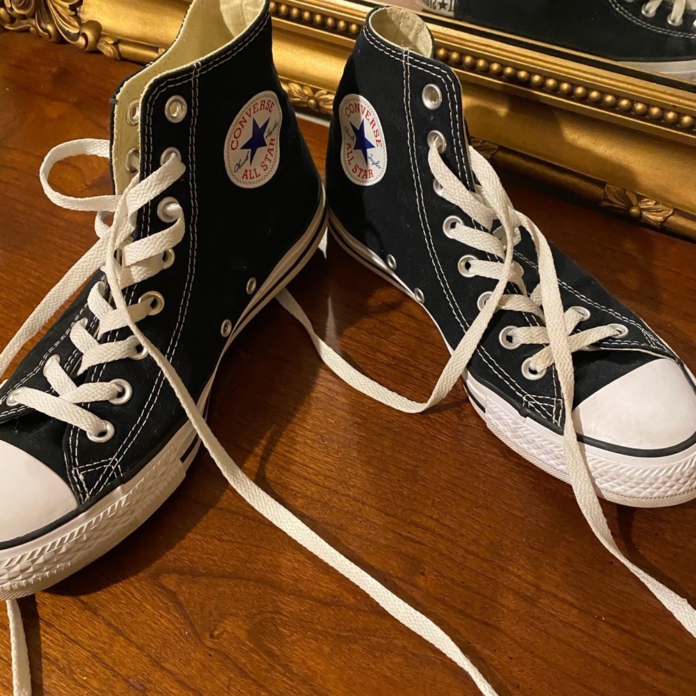 Like new Converse high tops